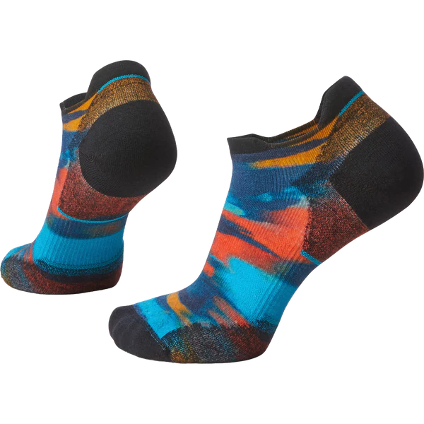 Women's Run Brushed Print Low Ankle Socks