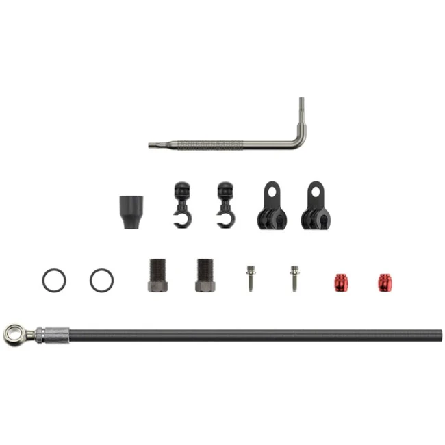 SRAM Disc Brake Hose Kit - Silver Banjo