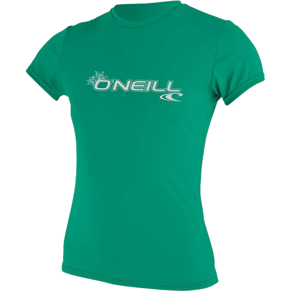 Women's Basic Skins 50+ Short Sleeve Sun Shirt