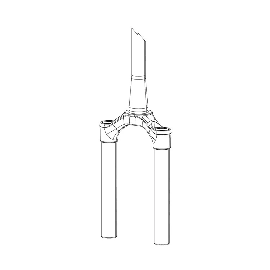 RockShox CSU SID Ultimate 80-100 mm DebonAir 2020+ 29"/27.5+ 51mm Offset Boost 15x110mm Tapered Steerer Diffusion BLK