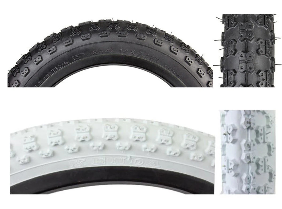CBO Generic 14" Comp 3 Tire - White