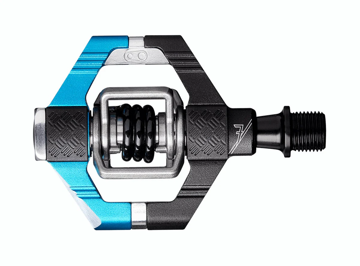 Crank Brothers Candy 7 MTB Pedals - Electric Blue-Black