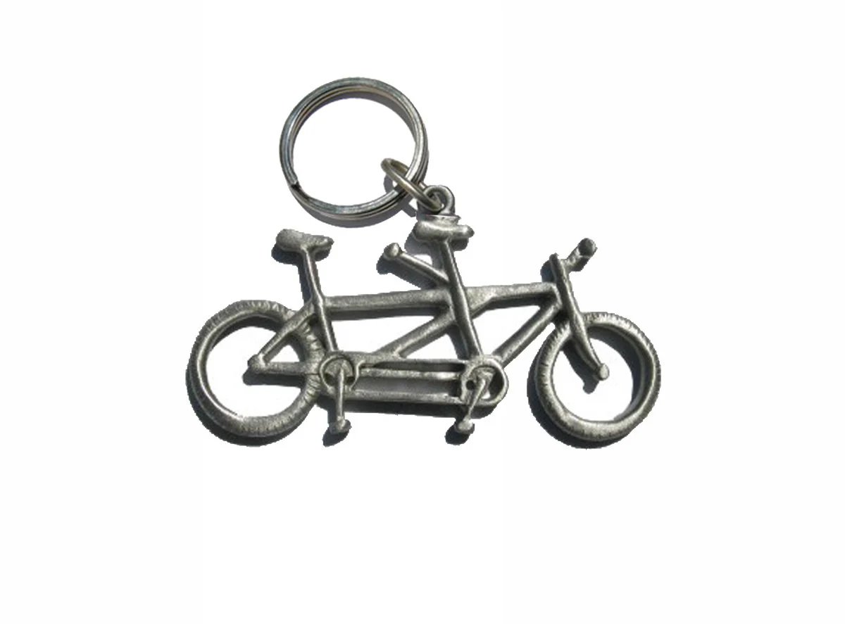 Creatively Yours Tandem Key Ring - Silver