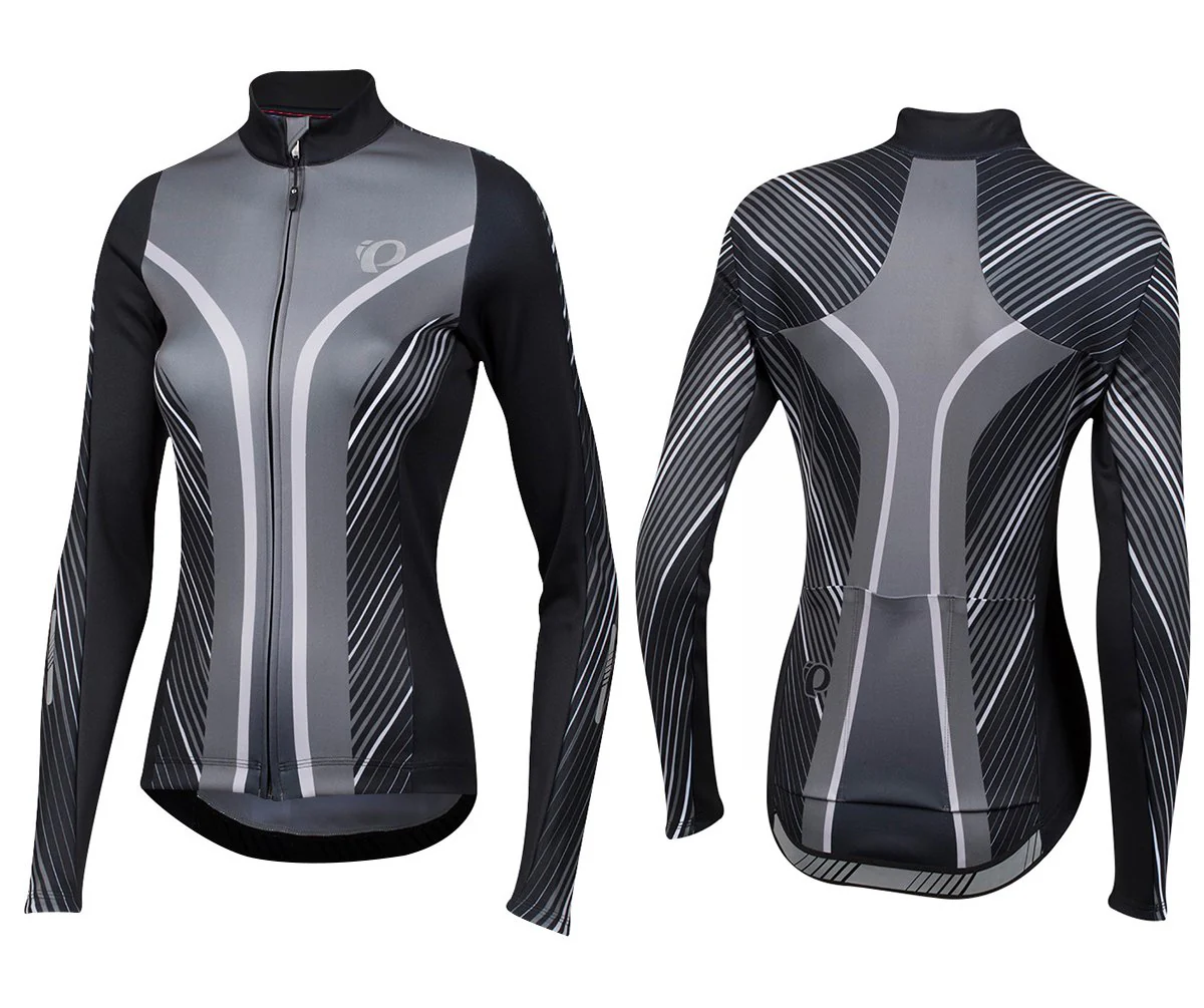 Pearl Izumi Elite Pursuit Thermal Graphic Long Sleeve Road Jersey - Wo