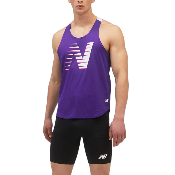 Men's Fast Flight Printed Singlet