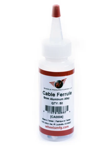 Wheels Manufacturing5mm Aluminum Cable Housing Ferrule