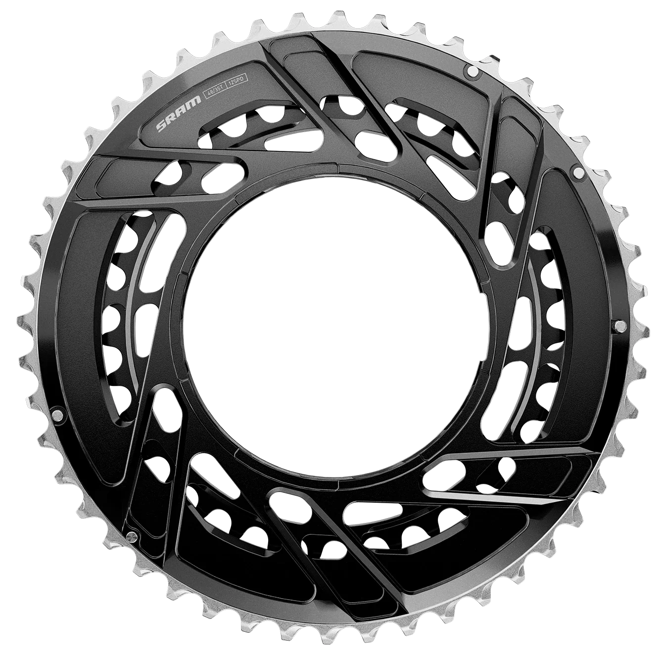 SRAM Force E1 Powermeter Chainring Kit - Black